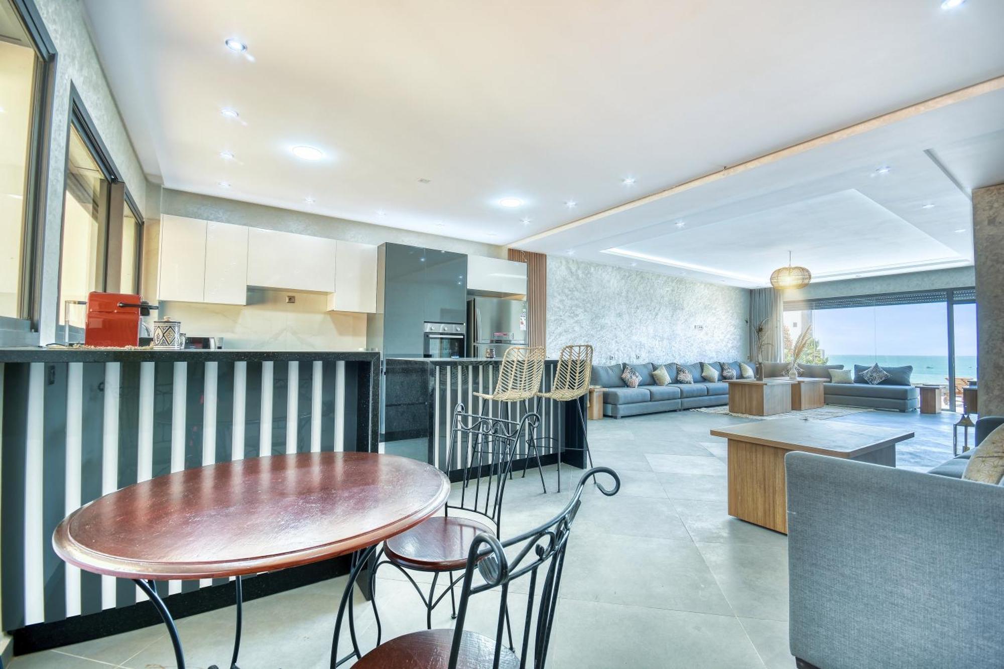 אגאדיר Luxury Seafront Appartement 6-7P מראה חיצוני תמונה