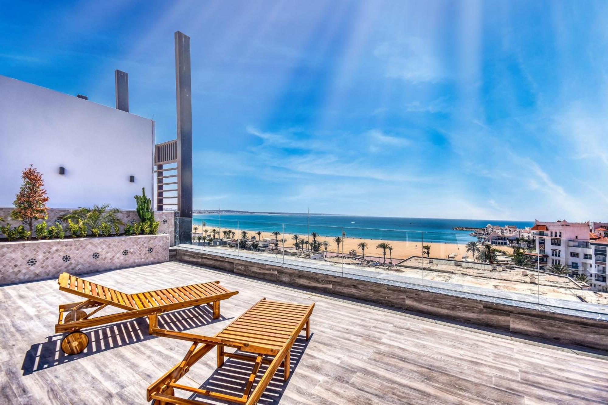 אגאדיר Luxury Seafront Appartement 6-7P מראה חיצוני תמונה
